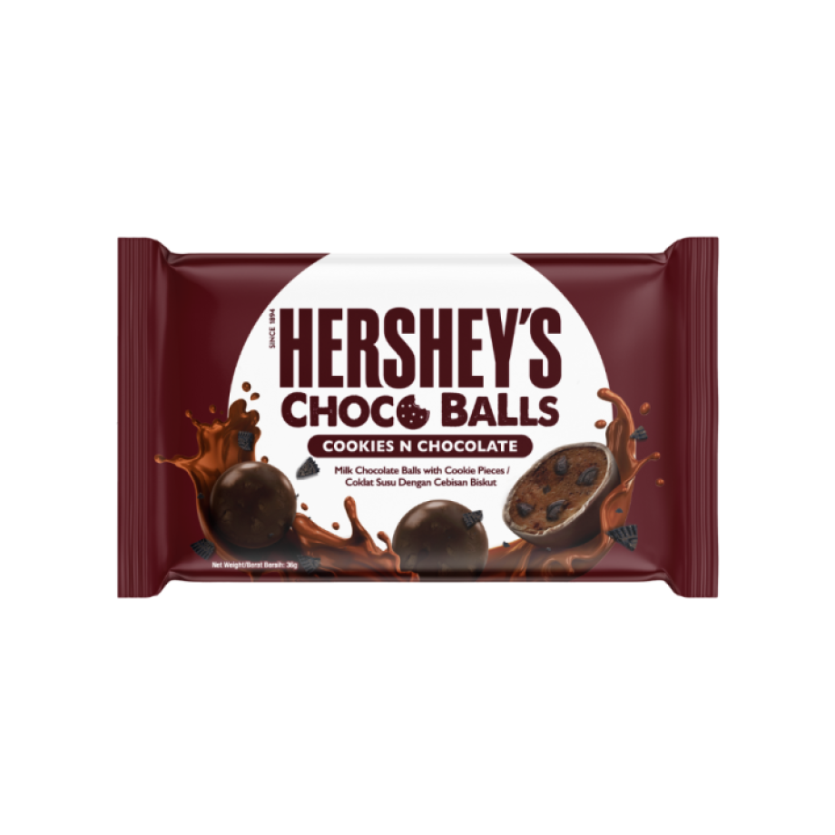 Hershey's Choco Balls Cookies 'N' Chocolate 36g